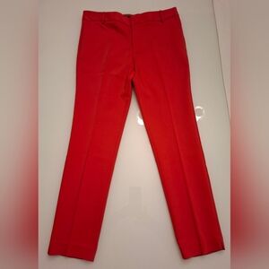 Stradivarius Red Chinos Tailored Fit